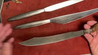 Vintage Knives Wostenholm & Son Cutlery UK vs Northampton Cutlery USA