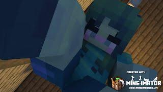 zombie girl fart 4 - minecraft animation