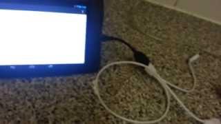 Showcase USB OTG charge toggle App - NEXUS 7 ONLY