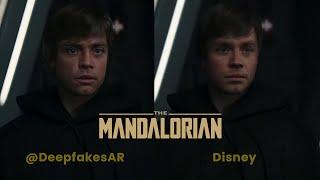 The Mandalorian Luke Skywalker FIX DEEPFAKE