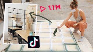 making *THAT* diy mirror we all saw on TikTok