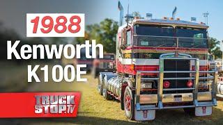 A Journey Back in Time Exploring My 1988 Kenworth K100E #kenworth