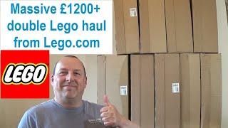 Massive £1200+ double Lego haul from Lego.com - Double GWP bonanza