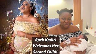 Ruth Kadiri Welcomes Her Second Baby Its A Girl 