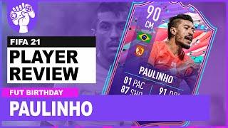 CHEAP BOX TO BOX ALTERNATIVE  90 RATED FUT BIRTHDAY PAULINHO  FIFA 21 Review 