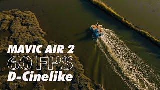 DJI Mavic Air 2 - Test Footage at 60fps D-Cinelike 4K