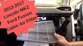 2013-2017 Lincoln MKZ Cabin Air Filter Replacement