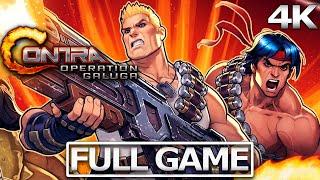 CONTRA OPERATION GALUGA  Full Gameplay Walkthrough  No Commentary【FULL GAME】4K Ultra HD