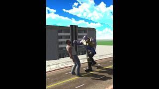 FRANKLIN FIGHT GIANT THANOS  INDIAN BIKE DRIVING 3D  INDIAN BIKE GAME  #shorts #maxer
