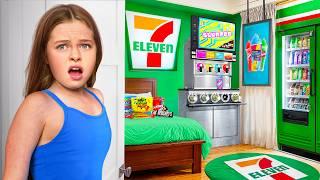 I Built a SECRET 7-11 in My Daughters Room and Hid It From Her