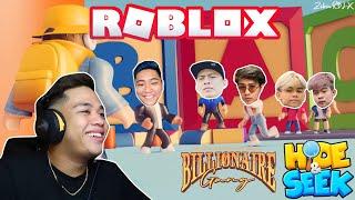 HIDE AND SEEK in ROBLOX with THE BILLIONAIRE GANG