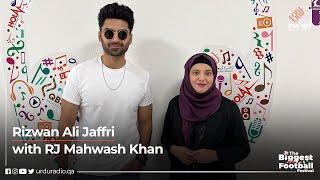 Rizwan Ali Jaffri - Pakistani model actor & singer  Interview with RJ Mahwash  FM 107 Qatar