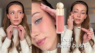 THE BEST LIQUID BLUSH? RARE BEAUTY BLUSH REVIEW - It Never Seems To Finish - Shade Bliss