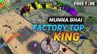 King Of Factory Fist Fight  Amazing Headshots on Factory Roof - Garena Free Fire