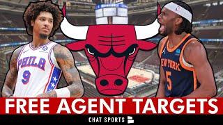 Bulls Free Agent Targets Ft. Precious Achiuwa Buddy Hield & Kelly Oubre Jr.  Chicago Bulls Rumors