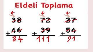 Eldeli toplama işlemi 2.sınıf