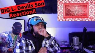 BIG L - DEVILS SON  REACTION FIRST TIME HEARING