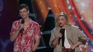 Grant Gustin and Chloe Moretz Present Choice Drama Movie Actor  Teen Choice Awards 2018