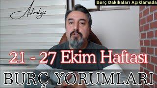 21 - 27 EKİM HAFTASI BURÇ YORUMLARI