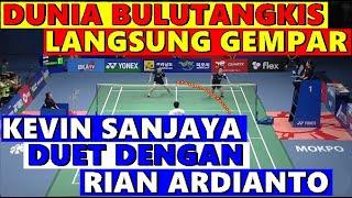 DUNIA BULUTANGKIS LANGSUNG GEMPAR  Kevin Sanjaya Kembali Lagi Diduetkan dengan Rian Ardianto?