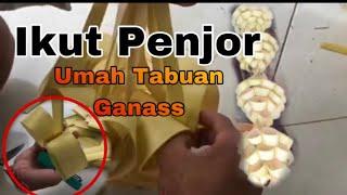 Tutorial membuat ikut penjor umah tabuan joss prnjor galungan mantapp