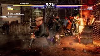 DOA6 ranked match Bass vs Ayane 9812797921124142