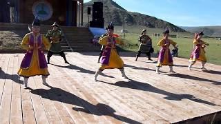 Бурятский танец Buryat dance Ёрдынские игры 2010