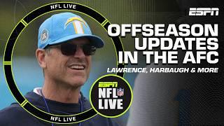 Trevor Lawrences contract talks  How Jim Harbaugh is CHANGING the Chargers & MORE  NFL Live