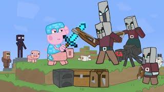 Minecraft Peppa Speedrun Animation Compilation