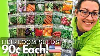 The BEST Deal on Heirloom Seeds Ive Ever Seen