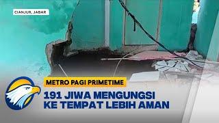 Pergeseran Tanah 63 Rumah Warga Rusak di Cianjur