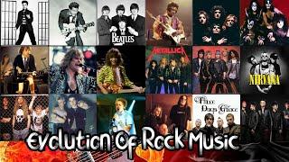 Evolution Of Rock Music 1949-2023