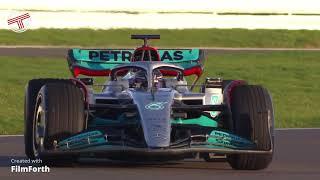 F1 2022 Mercedes w13 #Onboard George & Lewis. #f1