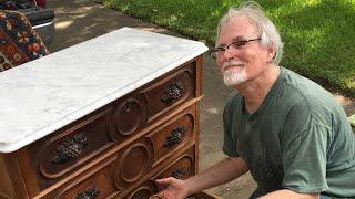 Man Hears Weird Noises in an Old Dresser He Bought at an Estate Sale Opens the Drawer and Gasps