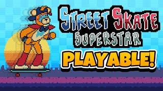 I made Street Skate Superstar from Five Nights at Freddys Security Breach into a PLAYABLE game