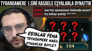 TRYNDAMERE 1.Sİ ÇILDIRDI ONU DERECELİ MAÇTA RANDOM EŞYALARLA OYNATTIK