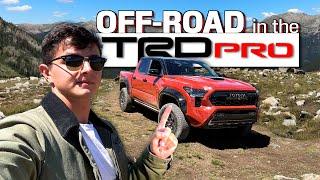 The New Toyota Tacoma TRD Pro Is Terrific Off-Road Except For THIS Confusing Innovation