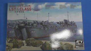 Sprue Review AFV Club 1350 LST-1 Class Landing Ship