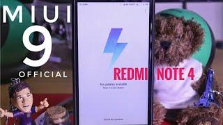How to get MIUI 9 Global Stable Rom in Redmi Note 4 No Data Loss
