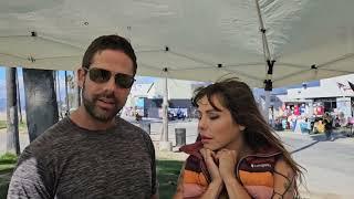 Daisy AKA Wa and her husband Jeff interviewed on Venice Beach.