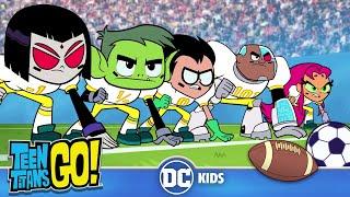 Soccer vs Football    Teen Titans Go  @dckids