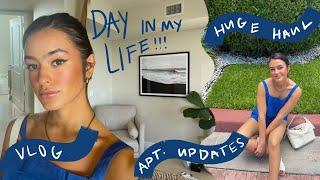 VLOG huge Showpo haul day in the life of an instagram boyfriend redecorating my apartment