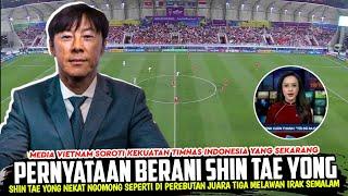  TIMNAS U23 GEGERKAN DUNIA  INDONESIA VS IRAK • PEREBUTAN JUARA 3 AFC U23 QATAR • BERITA TIMNAS