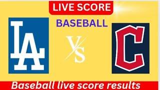 Los Angeles Dodgers vs Cleveland GuardiansLiveScore results2024 #Baseball Today