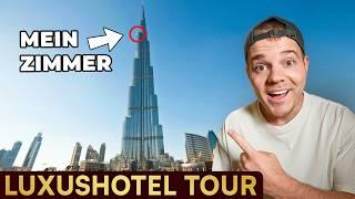 Wie gut ist das LUXUSHOTEL im höchsten Gebäude der Welt? - Armani Burj Khalifa HOTEL TOUR 78