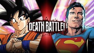 Goku VS Superman Dragon Ball VS DC Comics  DEATH BATTLE