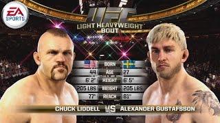 Alexander Gustafsson vs Chuck Liddel - Full Fight - EA Sports UFC