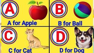 A for Apple to Z for zebrakids learningNursery rhymeskids song apple ball cat. ....