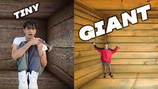 Tiny vs GIANT Unbreakable Boxes *TRAPPED INSIDE CHALLENGE*