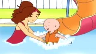 Caillou en Español Castellano  Caillou y la Diversión Nadan  Dibujos Animados Capítulos Completos